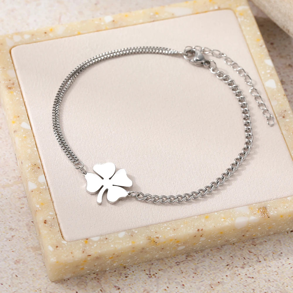 Lucky Clover – Bransoletka Koniczyna Szczęścia