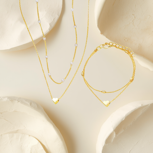 Serce – Komplet Biżuterii Premium