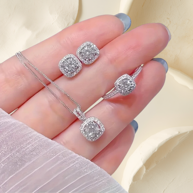 Cubic Lux Set – Komplet Biżuterii Premium