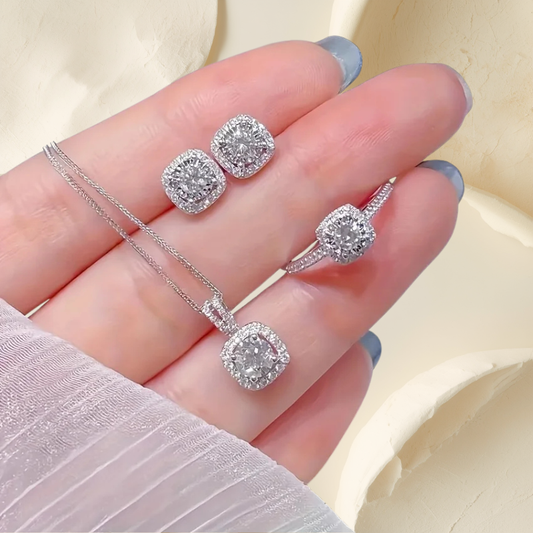 Cubic Lux Set – Komplet Biżuterii Premium