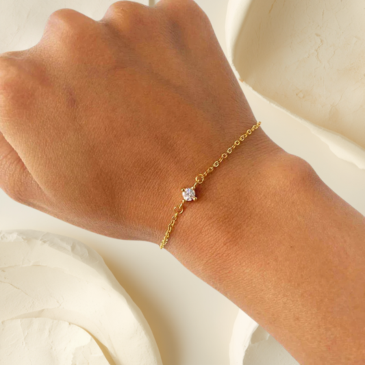 Circle Bead – Bransoletka z Cyrkonią