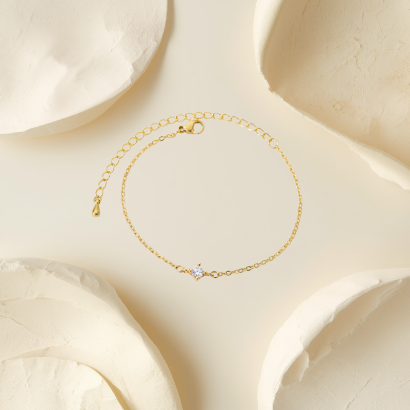 Circle Bead – Bransoletka z Cyrkonią