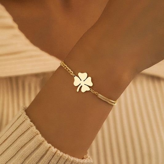 Lucky Clover – Bransoletka Koniczyna Szczęścia
